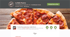 Desktop Screenshot of labellapizzany.com